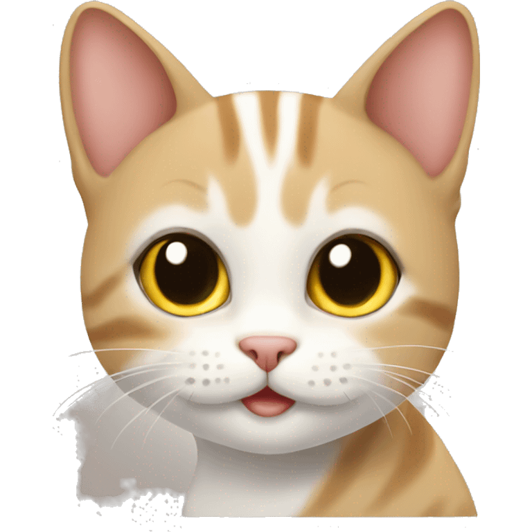 Thai cute cat emoji