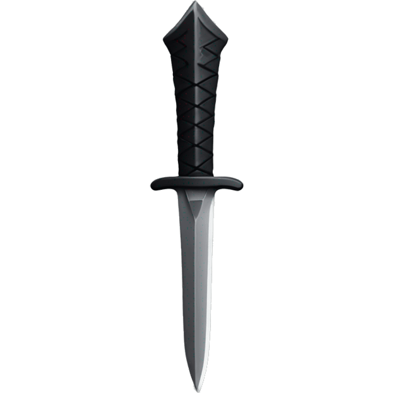 black kunai emoji