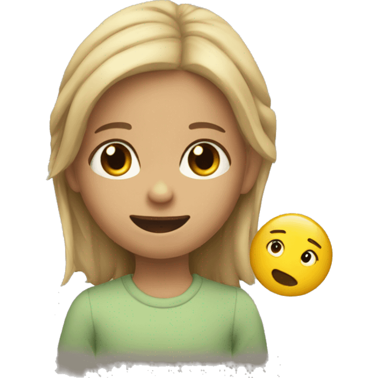 a child does not give a toy to another child emoji