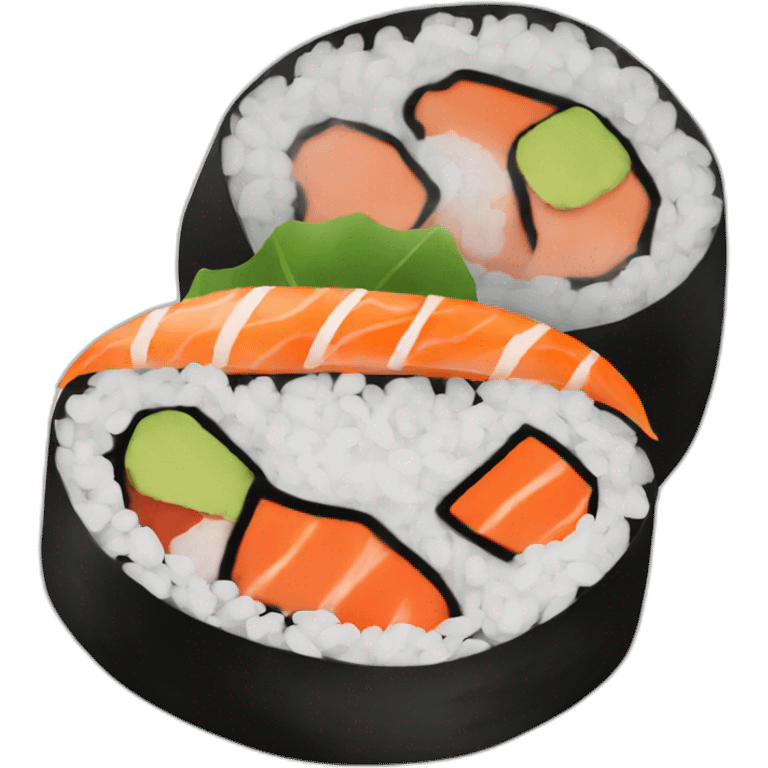 sushi rolls emoji