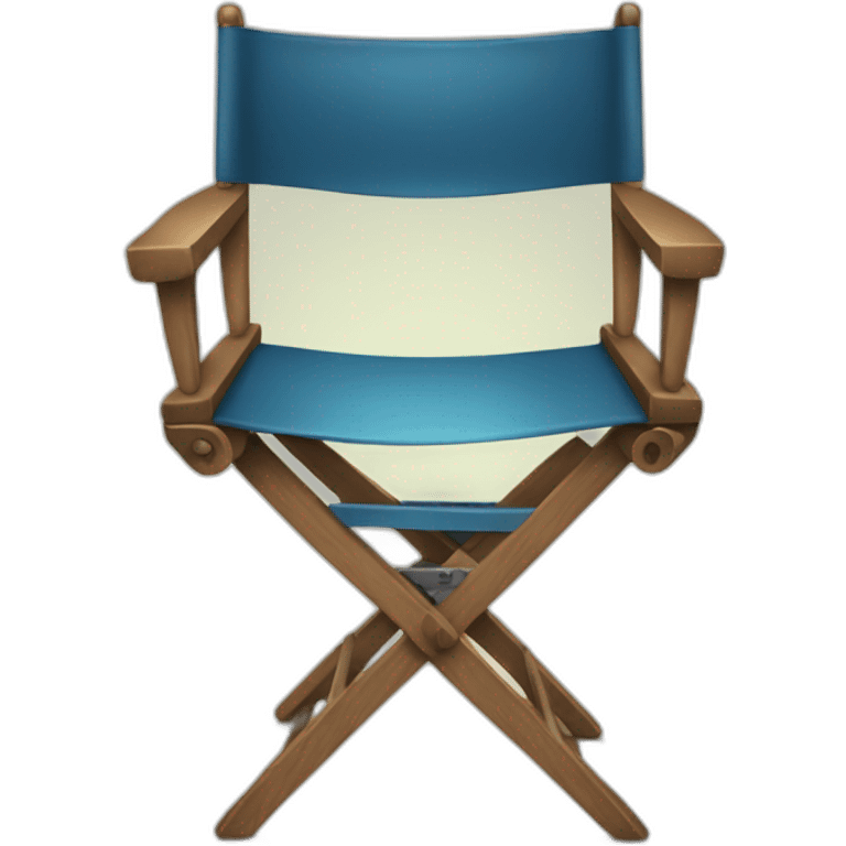 Movie director chair emoji