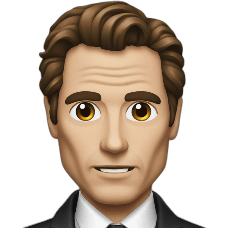 sigma face patrick bateman emoji emoji