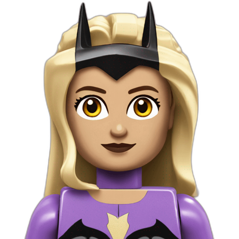 Princess lego-batman emoji