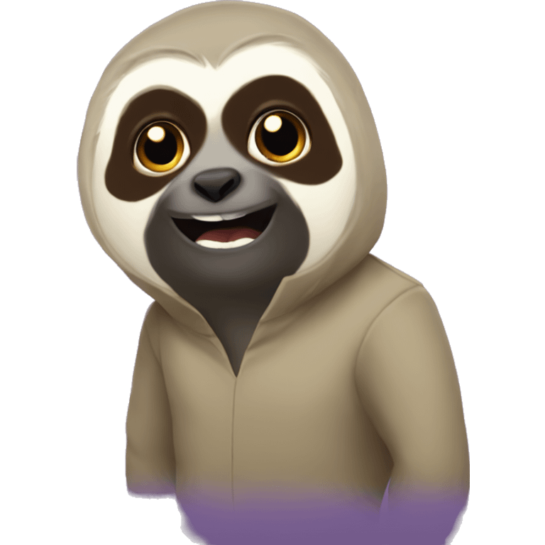 Frat sloth emoji