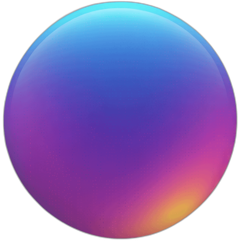 ion learning gradient sphere logo hd emoji