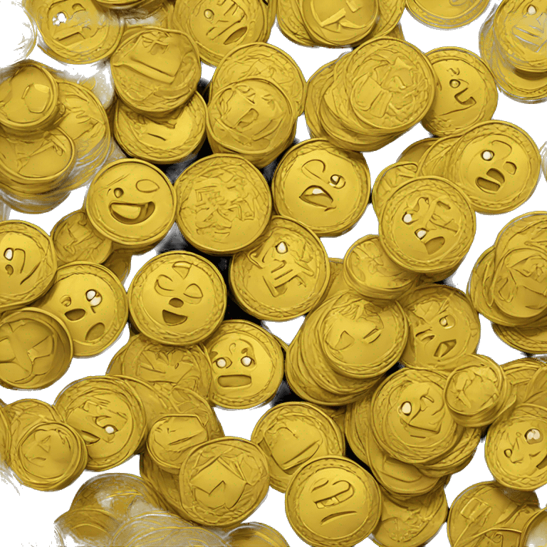 1 japan golden coins emoji