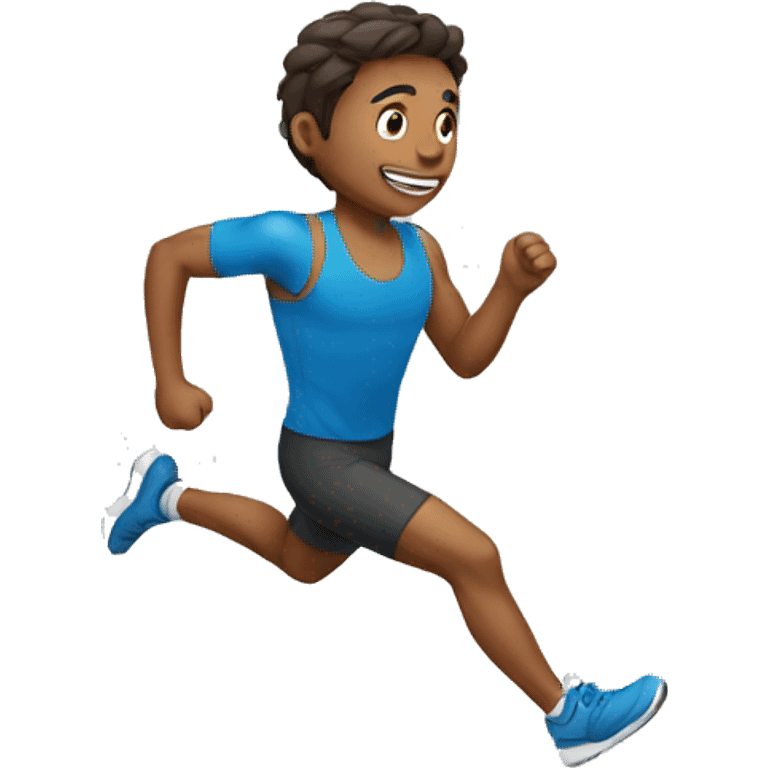 running emoji