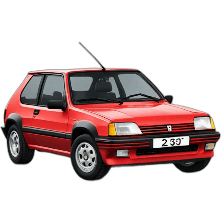 peugeot 205 gti emoji