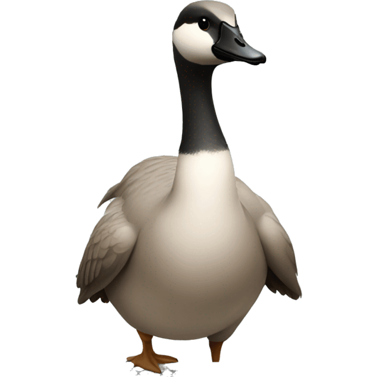 canadian goose playing videogames emoji