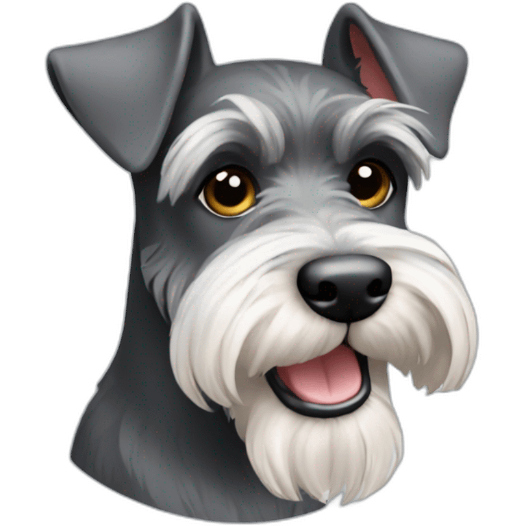 miniature schnauzer emoji