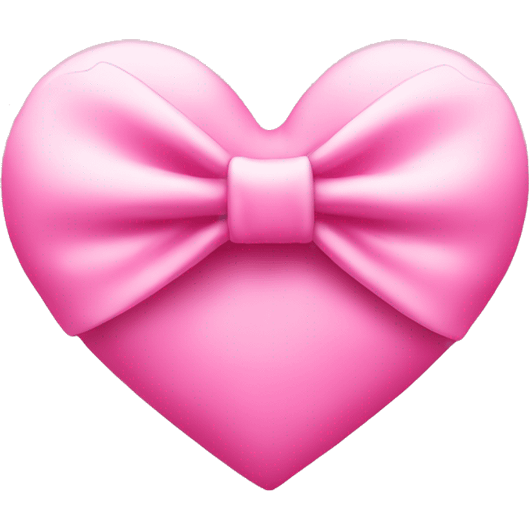 pink heart bow emoji