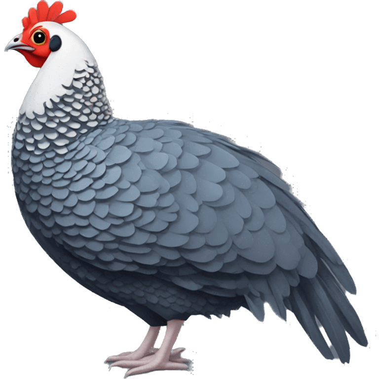 guinea fowl emoji