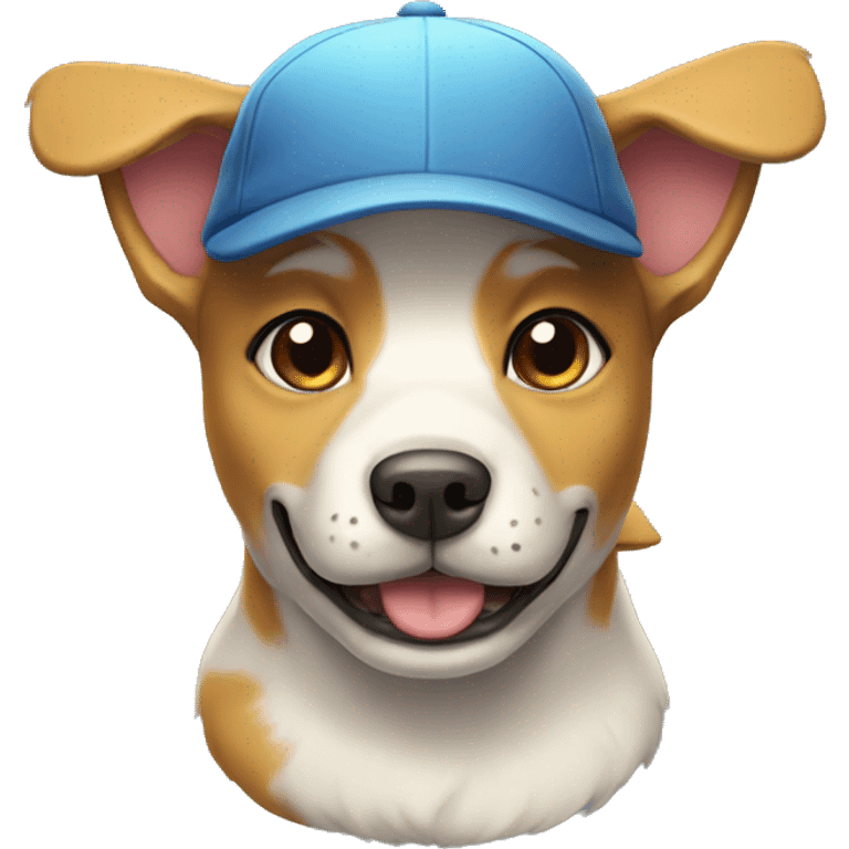 pokemon dog with a hat emoji