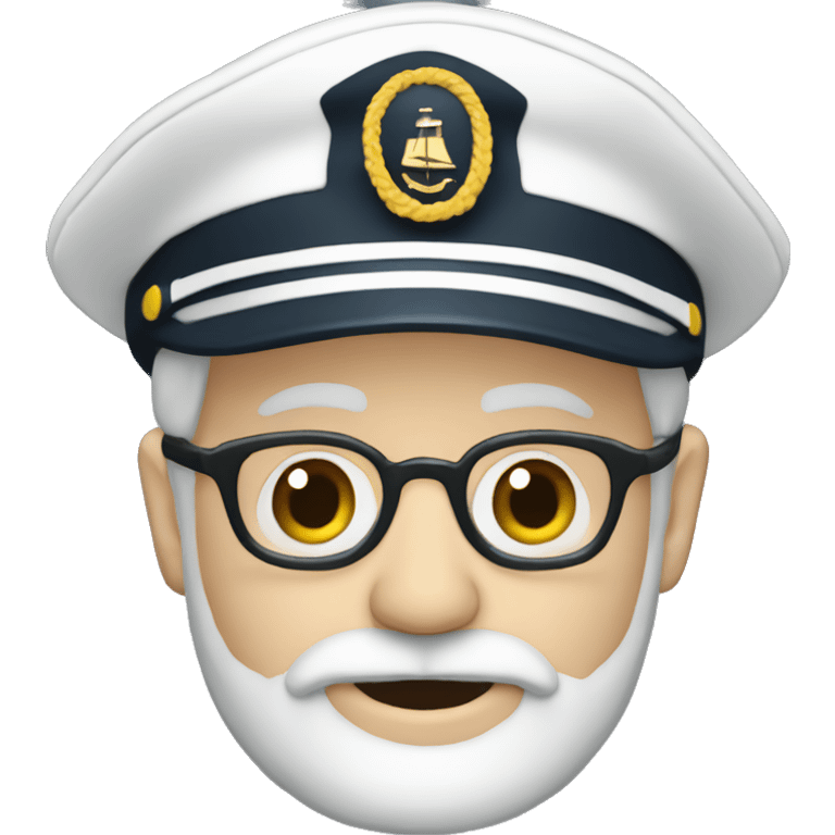 harold shipman with boat captain hat emoji