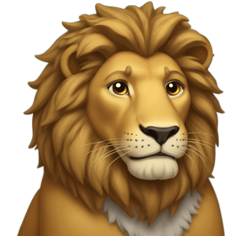 King of the lions emoji