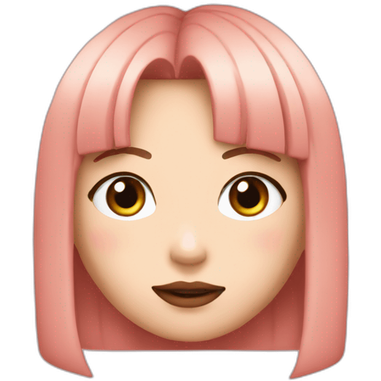 Lisa from blackpink emoji