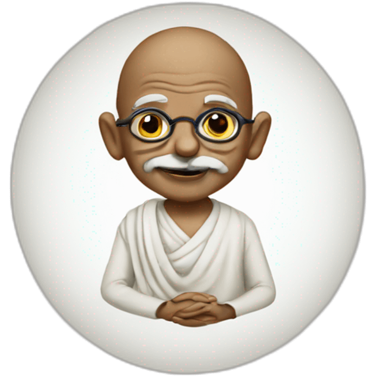 gandhi emoji