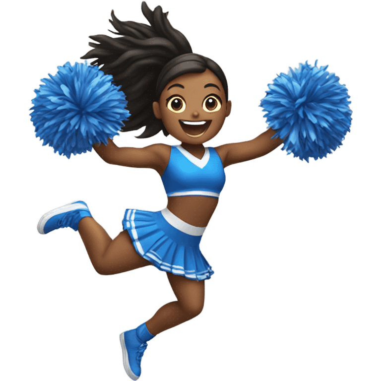 cheerleader jumping emoji