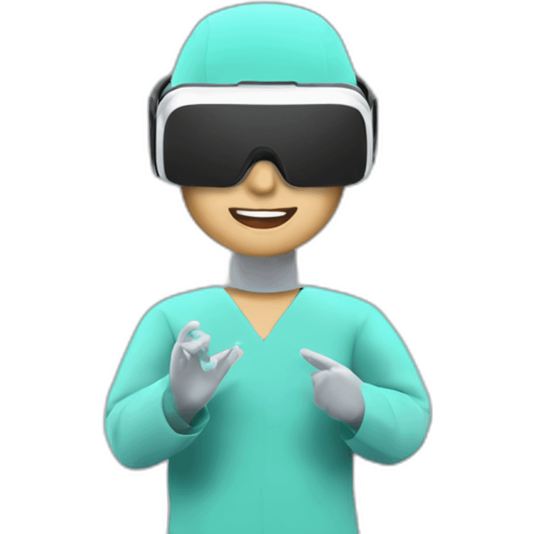 Surgeon-with-virtual-reality-display emoji