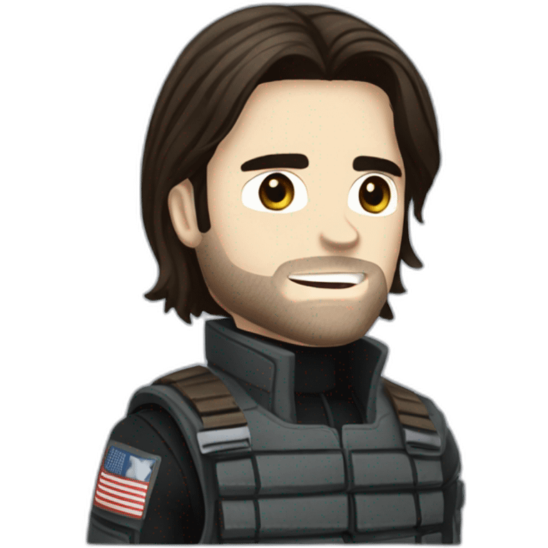 Winter soldier bucky barnes emoji