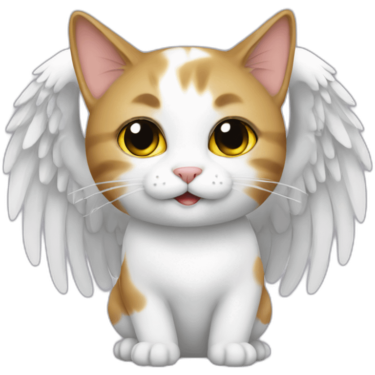 cat angel emoji