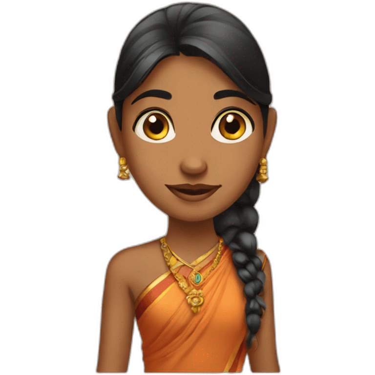 Indian girl emoji