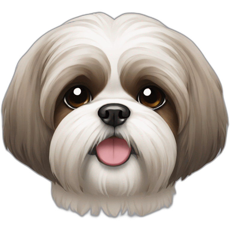 shih tzu dog emoji