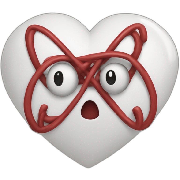 Atomic heart emoji