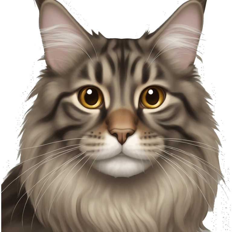 Maine coon cat  emoji