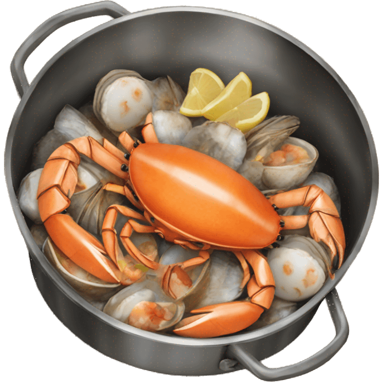 Seafood boil  emoji