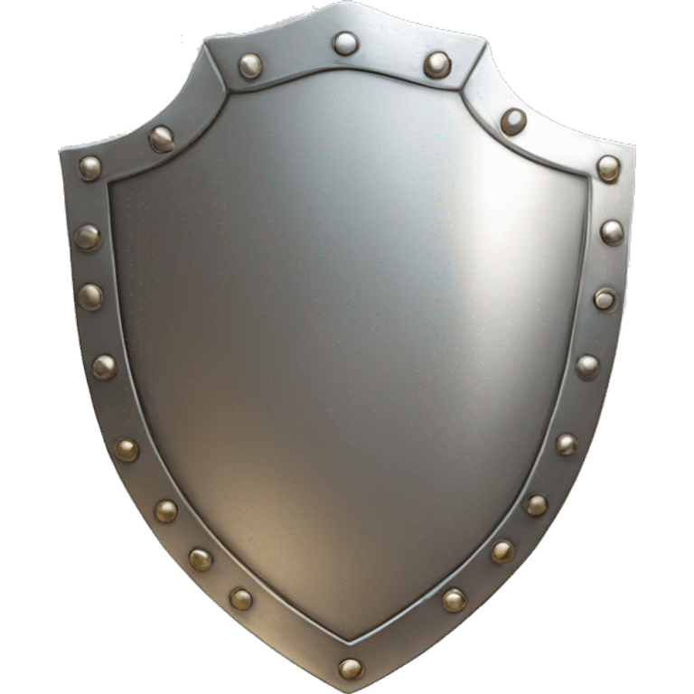 gladiator circular silver shield emoji