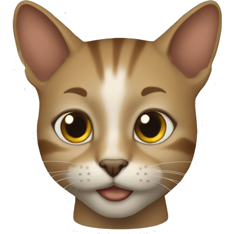 кот в шапке зайца emoji