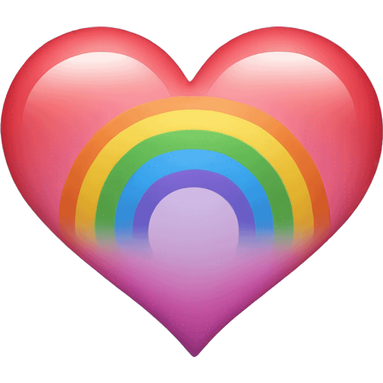 rainbow heart emoji emoji