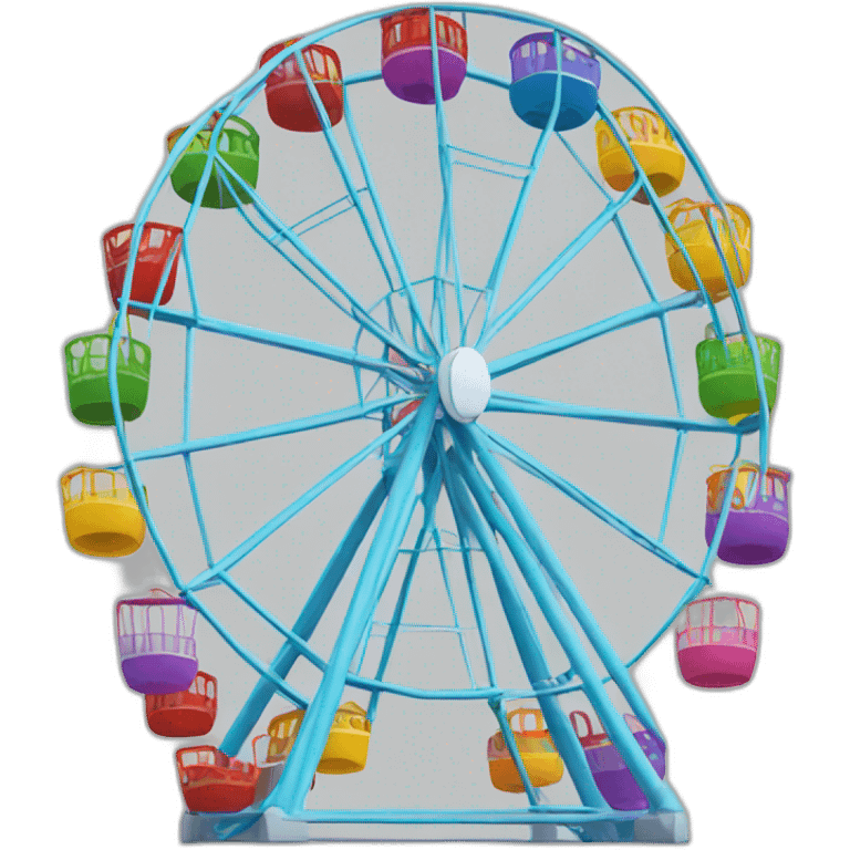 Ferris wheel, playground emoji