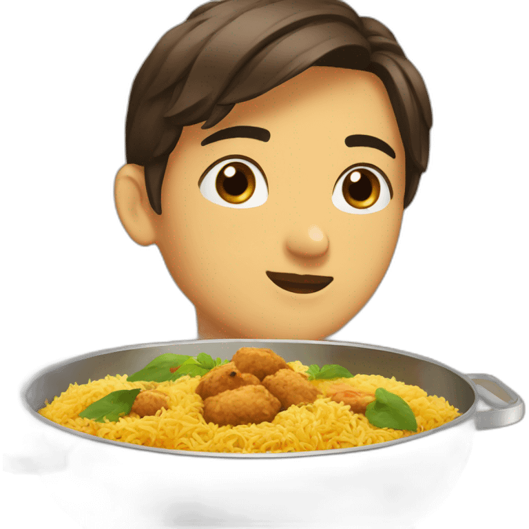 Briyani cute emoji