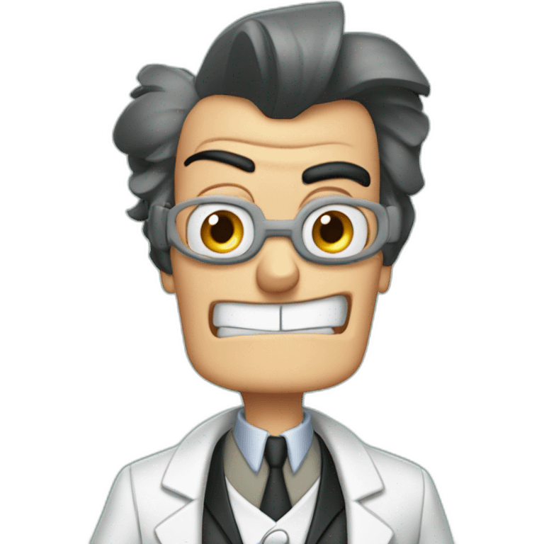 dr doofenshmirtz from phineas and ferb emoji