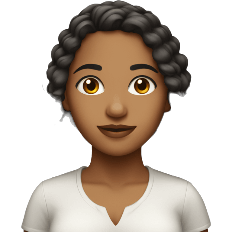 Beautiful Puerto Rican girl emoji