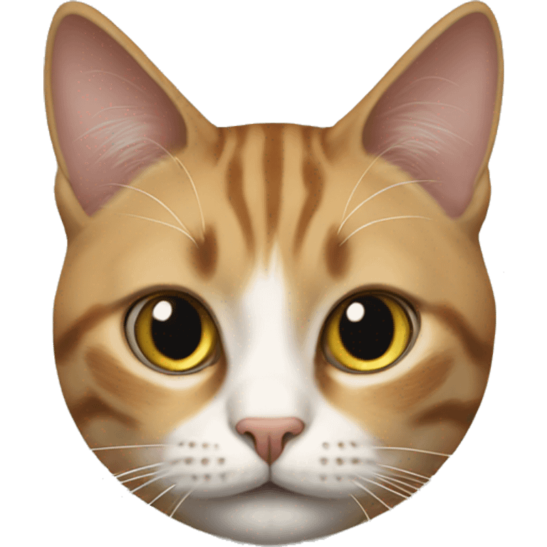 realistic cat in traditional media emoji