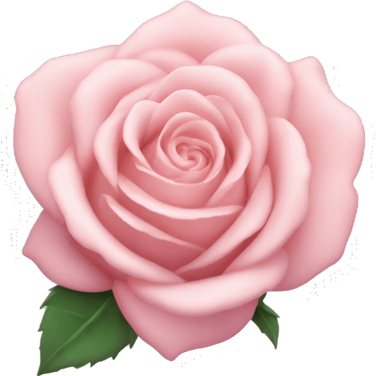 Pastel pink Rose  emoji