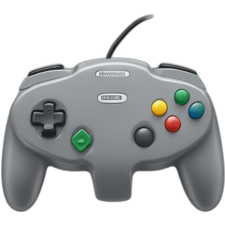 nintendo 64 controller emoji