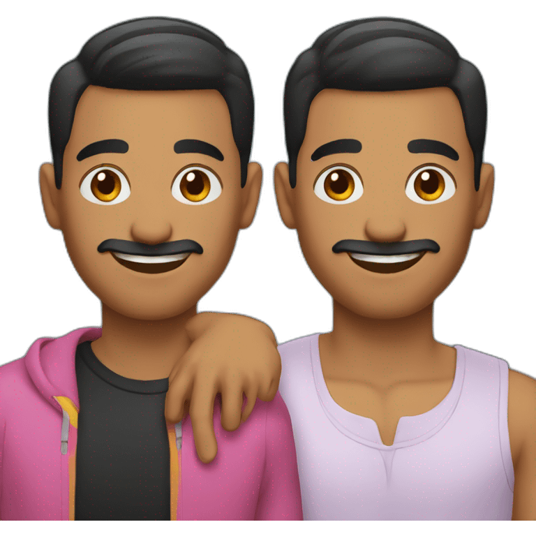 Latin gay couple emoji