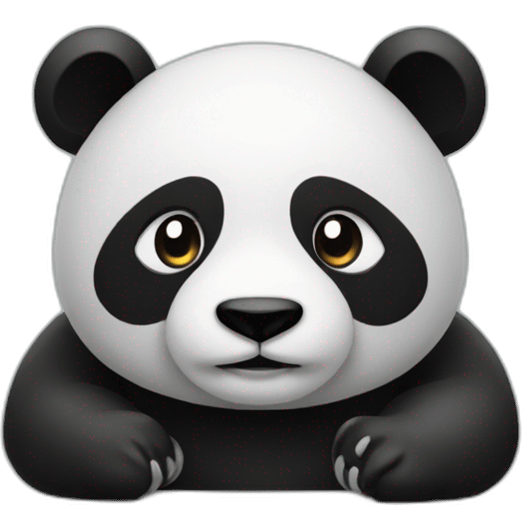 Panda coding emoji