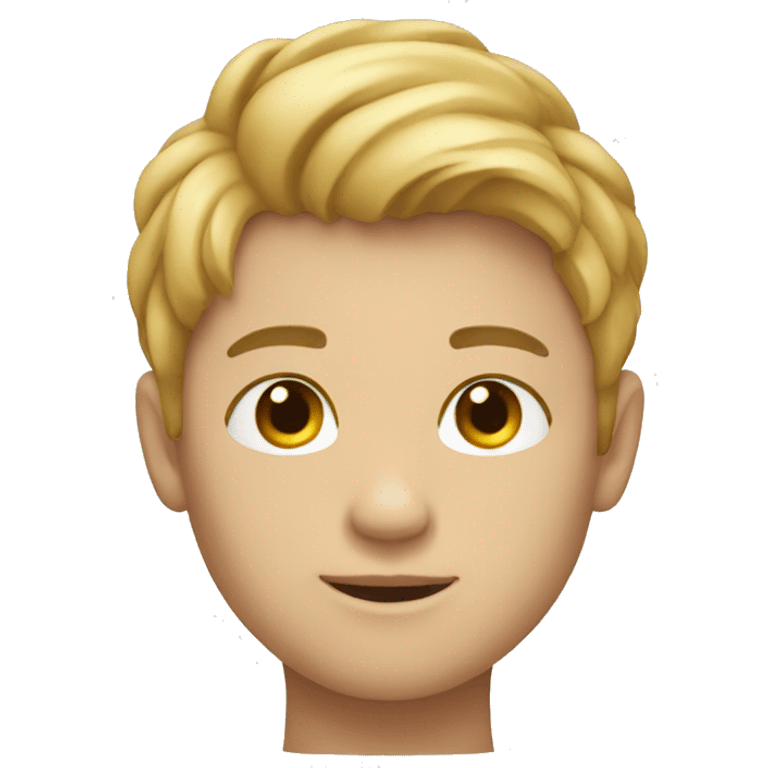 iPhone emoji boy de piel clara emoji