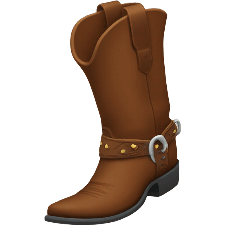 Cowboy boot  emoji