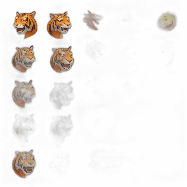 tiger vs dragon emoji