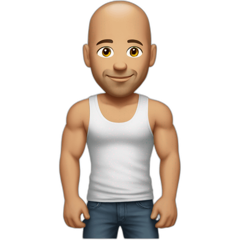 Vin diesel in tanktop emoji