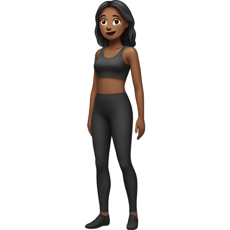 woman in tights emoji