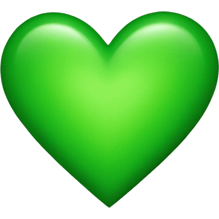 green heart emoji