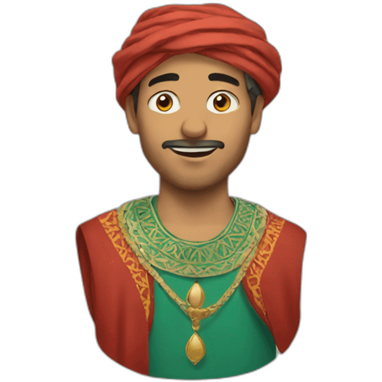 Personnage du maroc emoji