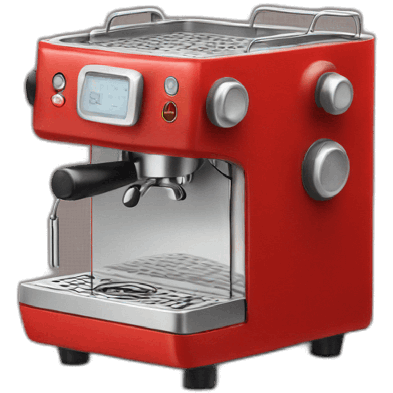 Red espresso machine emoji